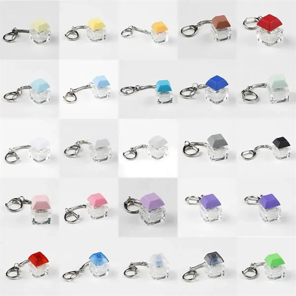 Keyboard Fidget Toy Keychain - Keyboard Fidget Toy Keychain - Image 3 of 3
