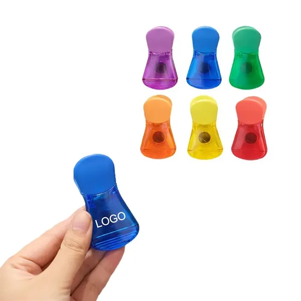6 Pack Random Color Refrigerator Magnet Clips - 6 Pack Random Color Refrigerator Magnet Clips - Image 2 of 4