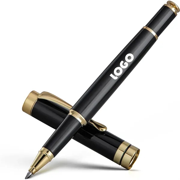 Golden Trim Ballpoint Pen - Golden Trim Ballpoint Pen - Image 0 of 7