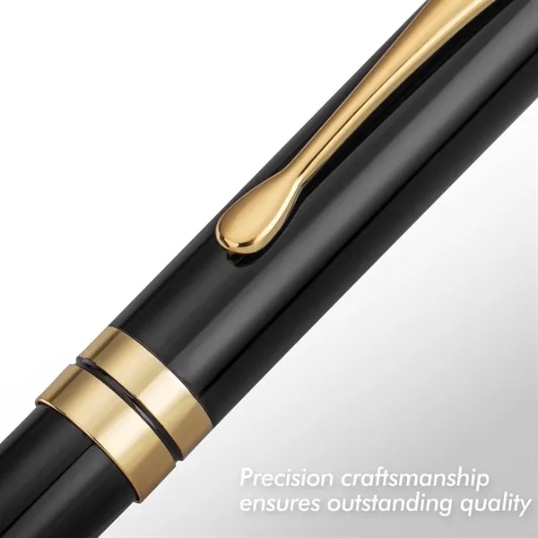 Golden Trim Ballpoint Pen - Golden Trim Ballpoint Pen - Image 1 of 7