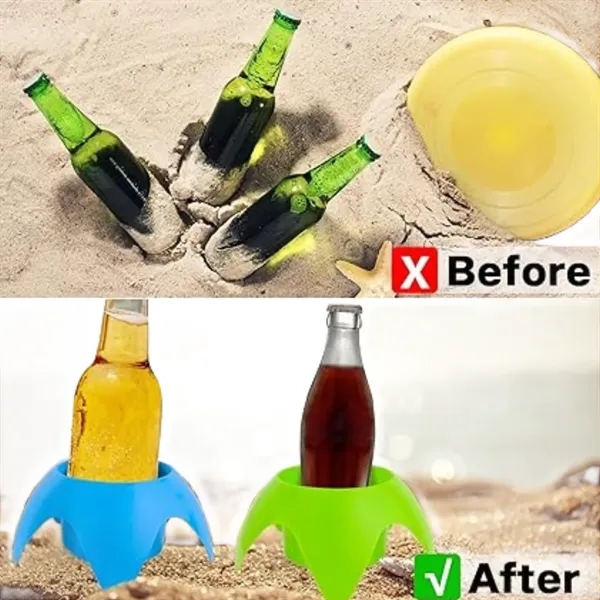 Beach Cup Holder Vacation Accessories Drink Sand - Beach Cup Holder Vacation Accessories Drink Sand - Image 4 of 11