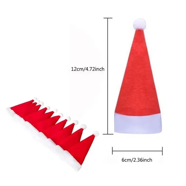 Santa Hat Fork Spoon Knife Storage Bag - Santa Hat Fork Spoon Knife Storage Bag - Image 1 of 2