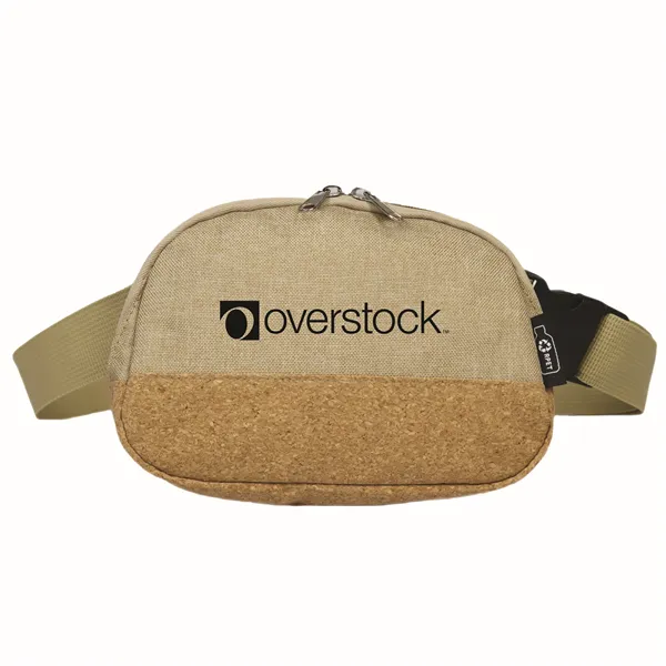 Sustainable Cork & RPET Everywhere Belt Bag / Fanny Pack - Sustainable Cork & RPET Everywhere Belt Bag / Fanny Pack - Image 0 of 7