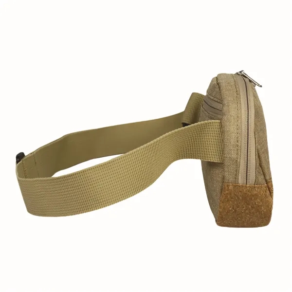 Sustainable Cork & RPET Everywhere Belt Bag / Fanny Pack - Sustainable Cork & RPET Everywhere Belt Bag / Fanny Pack - Image 2 of 7