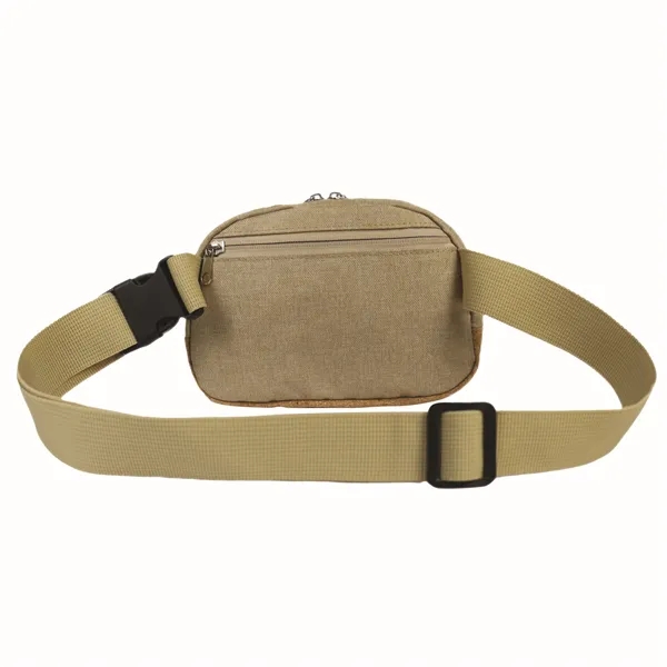 Sustainable Cork & RPET Everywhere Belt Bag / Fanny Pack - Sustainable Cork & RPET Everywhere Belt Bag / Fanny Pack - Image 3 of 7