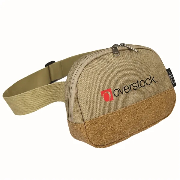 Sustainable Cork & RPET Everywhere Belt Bag / Fanny Pack - Sustainable Cork & RPET Everywhere Belt Bag / Fanny Pack - Image 7 of 7