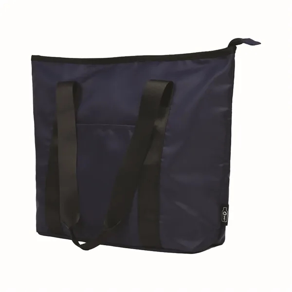 Sustainable RPET Tote with Zipper - Sustainable RPET Tote with Zipper - Image 3 of 15