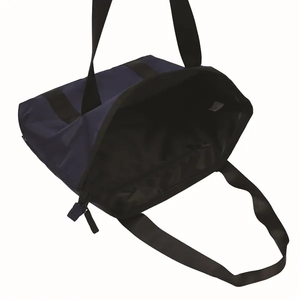 Sustainable RPET Tote with Zipper - Sustainable RPET Tote with Zipper - Image 5 of 15