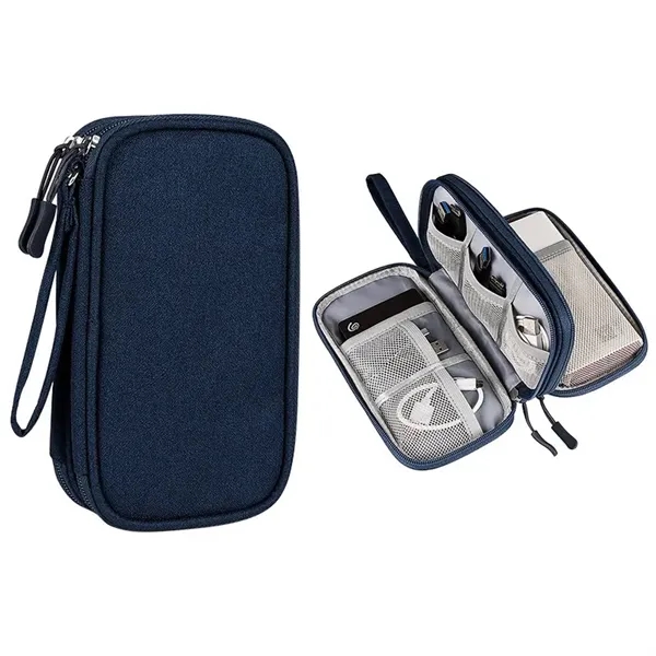 Travel Cable Organizer Pouch - Travel Cable Organizer Pouch - Image 2 of 5