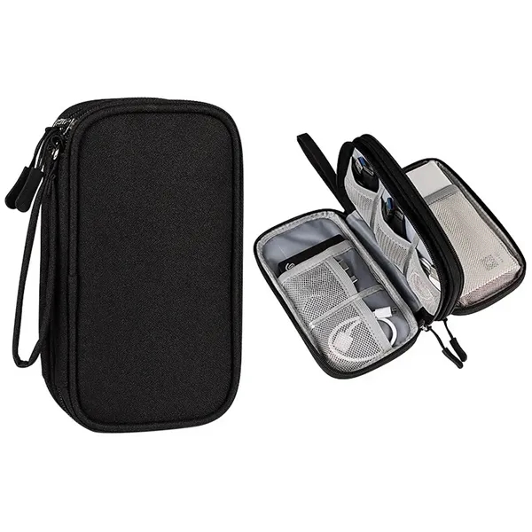 Travel Cable Organizer Pouch - Travel Cable Organizer Pouch - Image 3 of 5