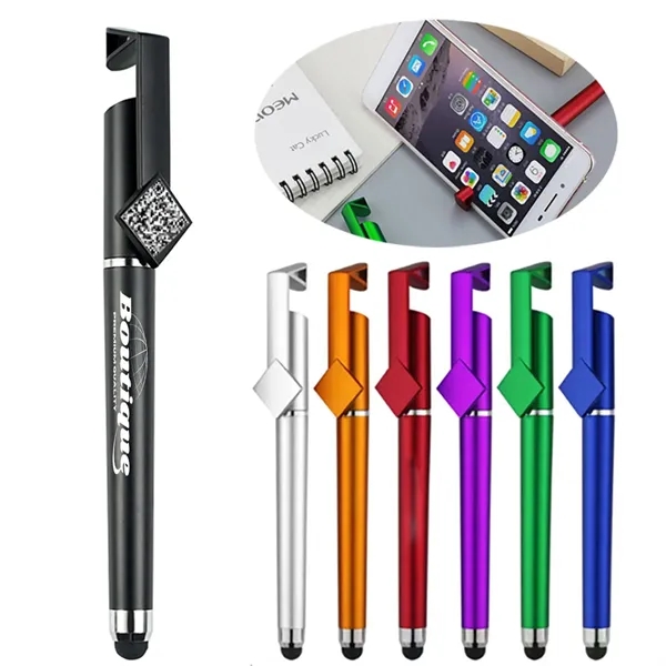 Stylus With Phone Stand holder Multifunction Ballpoint Pen - Stylus With Phone Stand holder Multifunction Ballpoint Pen - Image 0 of 3