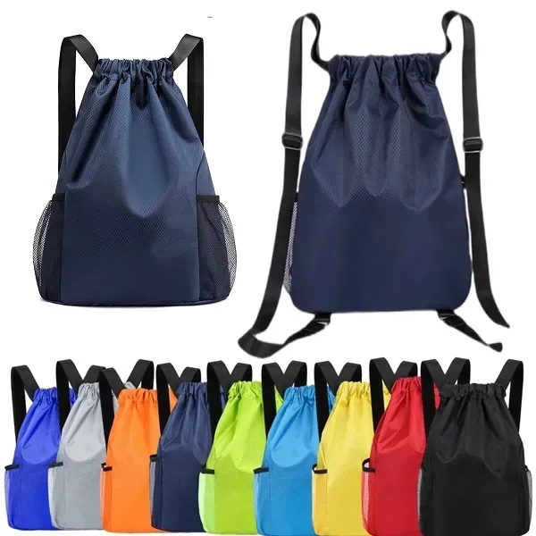Drawstring Sports Backpack - Drawstring Sports Backpack - Image 0 of 5