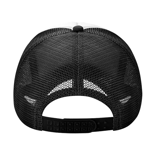 Sponge Mesh Custom Baseball Hat Color Matching Duckbill Cap - Sponge Mesh Custom Baseball Hat Color Matching Duckbill Cap - Image 2 of 4