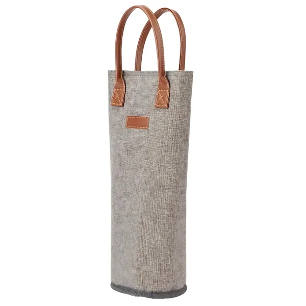 1-Bottle Insulated Wine Tote Carrier - 1-Bottle Insulated Wine Tote Carrier - Image 2 of 5