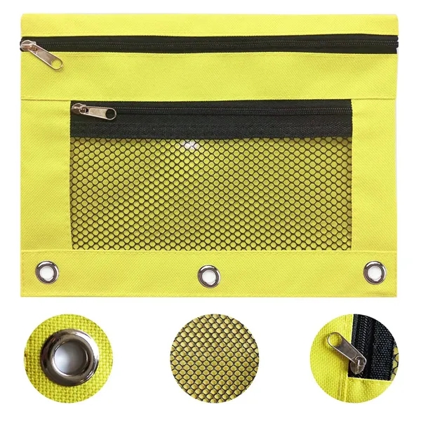 Oxford Double Laminated Pencil Bag - Oxford Double Laminated Pencil Bag - Image 2 of 4