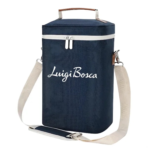 4-Bottle Insulated Wine Tote Carrier - 4-Bottle Insulated Wine Tote Carrier - Image 0 of 4