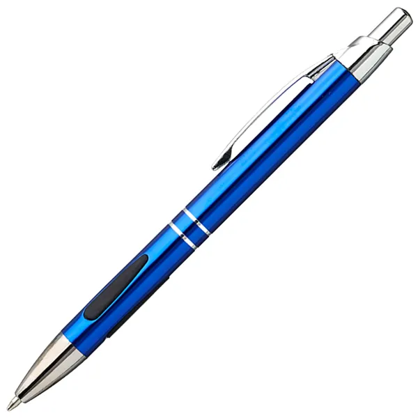 Engraved Metal Pens w/ Silver accents & Ballpoint Tip - Engraved Metal Pens w/ Silver accents & Ballpoint Tip - Image 2 of 6
