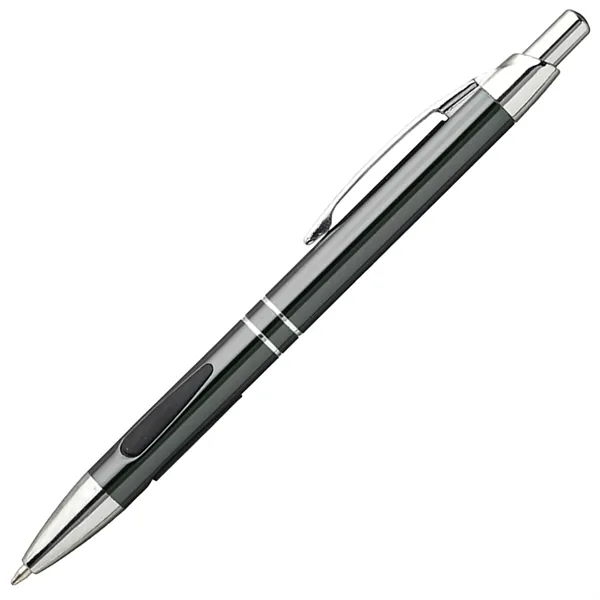 Engraved Metal Pens w/ Silver accents & Ballpoint Tip - Engraved Metal Pens w/ Silver accents & Ballpoint Tip - Image 4 of 6