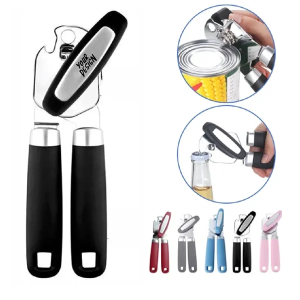 4-in-1 Multifunctional Bottle Opener With Easy Turn Knob - 4-in-1 Multifunctional Bottle Opener With Easy Turn Knob - Image 0 of 4