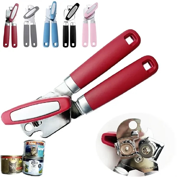 4-in-1 Multifunctional Bottle Opener With Easy Turn Knob - 4-in-1 Multifunctional Bottle Opener With Easy Turn Knob - Image 1 of 4