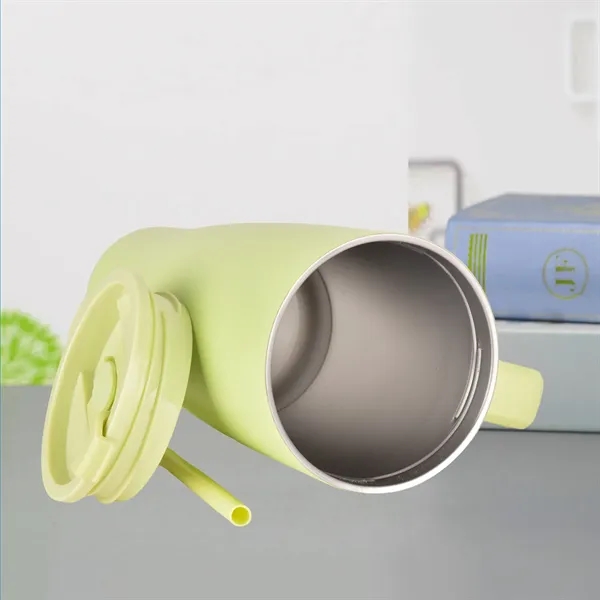 40 oz Tumbler with Handle and Straw100% Leakproof - 40 oz Tumbler with Handle and Straw100% Leakproof - Image 2 of 11