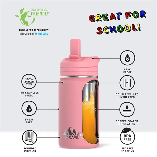 14 Oz. Kid's Stainless Steel Mini Water Bottle - 14 Oz. Kid's Stainless Steel Mini Water Bottle - Image 32 of 32