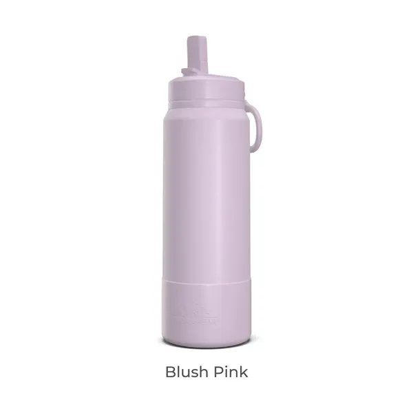 26 Oz. Sport Boot Insulated Water Bottle w/Straw Lid - 26 Oz. Sport Boot Insulated Water Bottle w/Straw Lid - Image 6 of 25