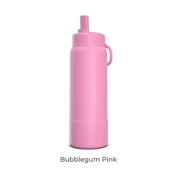 26 Oz. Sport Boot Insulated Water Bottle w/Straw Lid - 26 Oz. Sport Boot Insulated Water Bottle w/Straw Lid - Image 7 of 25
