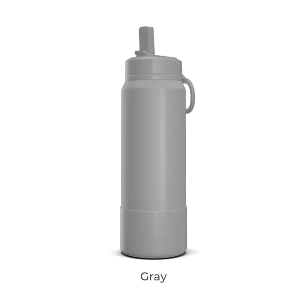 26 Oz. Sport Boot Insulated Water Bottle w/Straw Lid - 26 Oz. Sport Boot Insulated Water Bottle w/Straw Lid - Image 10 of 25