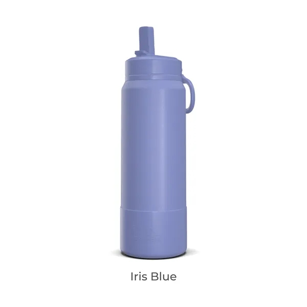 26 Oz. Sport Boot Insulated Water Bottle w/Straw Lid - 26 Oz. Sport Boot Insulated Water Bottle w/Straw Lid - Image 12 of 25