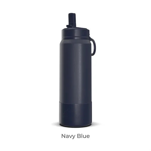 26 Oz. Sport Boot Insulated Water Bottle w/Straw Lid - 26 Oz. Sport Boot Insulated Water Bottle w/Straw Lid - Image 16 of 25