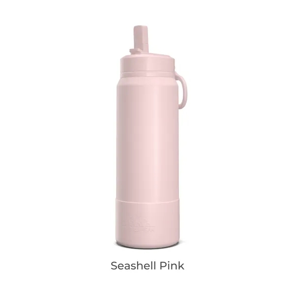 26 Oz. Sport Boot Insulated Water Bottle w/Straw Lid - 26 Oz. Sport Boot Insulated Water Bottle w/Straw Lid - Image 22 of 25