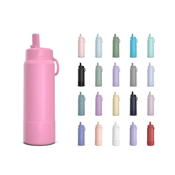 26 Oz. Sport Boot Insulated Water Bottle w/Straw Lid - 26 Oz. Sport Boot Insulated Water Bottle w/Straw Lid - Image 1 of 25