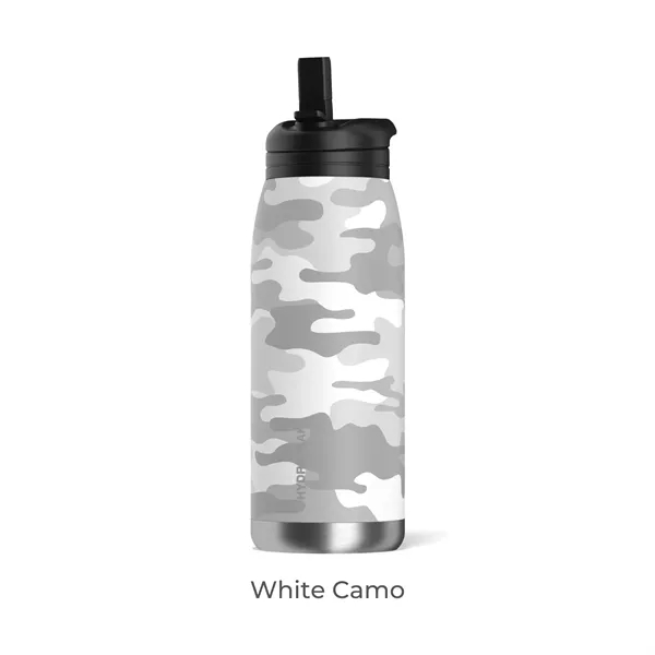32 Oz. Classics Flow Insulated Stainless Steel Bottle w/ Lid - 32 Oz. Classics Flow Insulated Stainless Steel Bottle w/ Lid - Image 23 of 28
