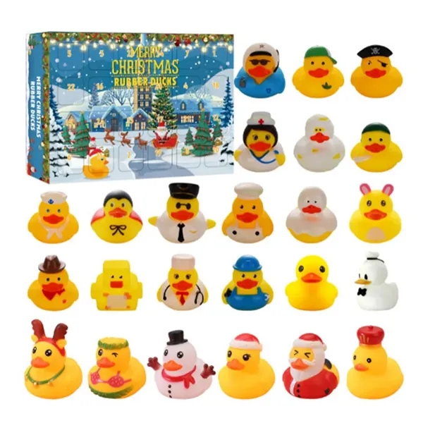 Rubber Duck Christmas Advent Calendar 2024 - Rubber Duck Christmas Advent Calendar 2024 - Image 2 of 4