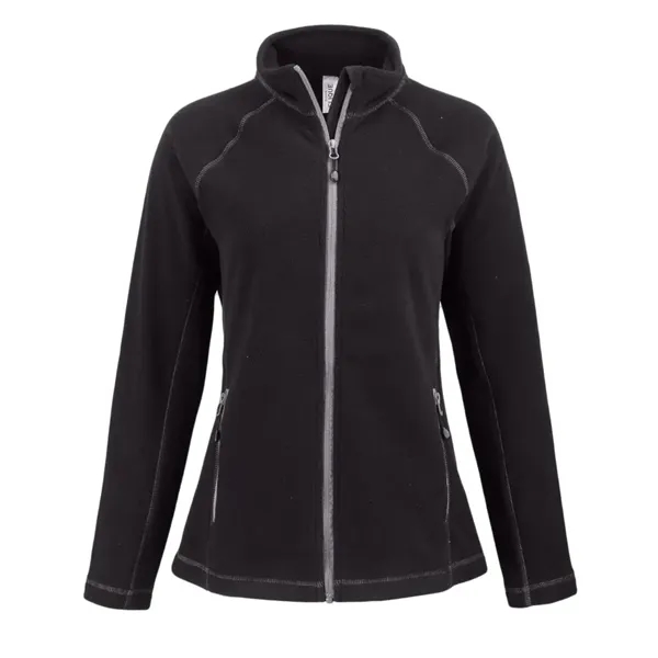 Clique Powder Fleece Full Zip Womens Jacket - Clique Powder Fleece Full Zip Womens Jacket - Image 1 of 9