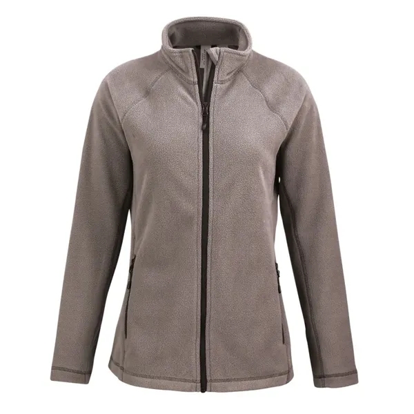 Clique Powder Fleece Full Zip Womens Jacket - Clique Powder Fleece Full Zip Womens Jacket - Image 3 of 9