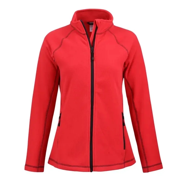 Clique Powder Fleece Full Zip Womens Jacket - Clique Powder Fleece Full Zip Womens Jacket - Image 4 of 9