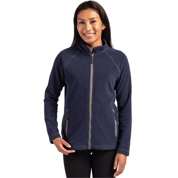 Clique Powder Fleece Full Zip Womens Jacket - Clique Powder Fleece Full Zip Womens Jacket - Image 6 of 9