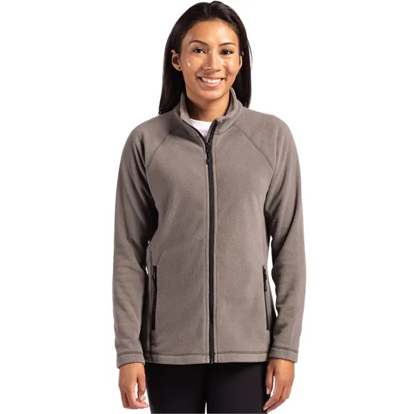 Clique Powder Fleece Full Zip Womens Jacket - Clique Powder Fleece Full Zip Womens Jacket - Image 7 of 9