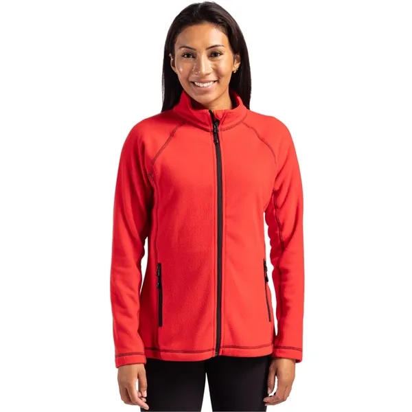 Clique Powder Fleece Full Zip Womens Jacket - Clique Powder Fleece Full Zip Womens Jacket - Image 8 of 9