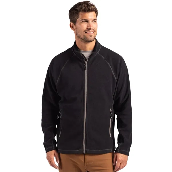 Clique Powder Fleece Full Zip Mens Jacket - Clique Powder Fleece Full Zip Mens Jacket - Image 0 of 9