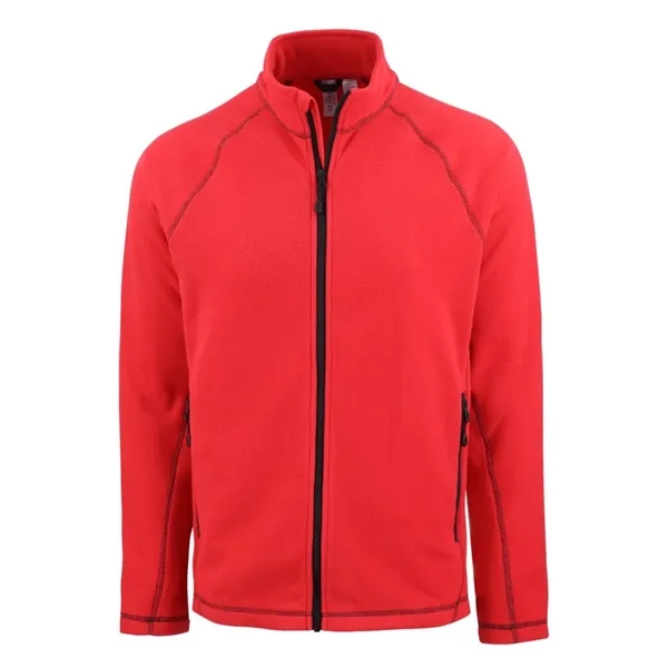 Clique Powder Fleece Full Zip Mens Jacket - Clique Powder Fleece Full Zip Mens Jacket - Image 4 of 9