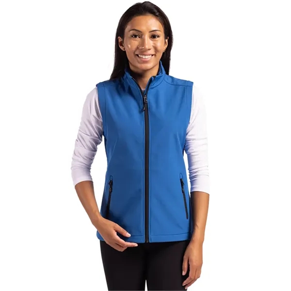 Clique Tempo Stretch Full Zip Womens Softshell Vest - Clique Tempo Stretch Full Zip Womens Softshell Vest - Image 8 of 9