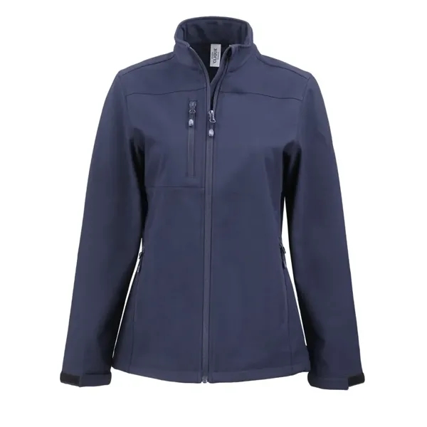 Clique Tempest Waterproof Full Zip Womens Softshell Jacket - Clique Tempest Waterproof Full Zip Womens Softshell Jacket - Image 2 of 10