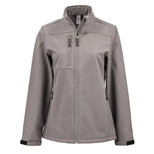 Clique Tempest Waterproof Full Zip Womens Softshell Jacket - Clique Tempest Waterproof Full Zip Womens Softshell Jacket - Image 3 of 10