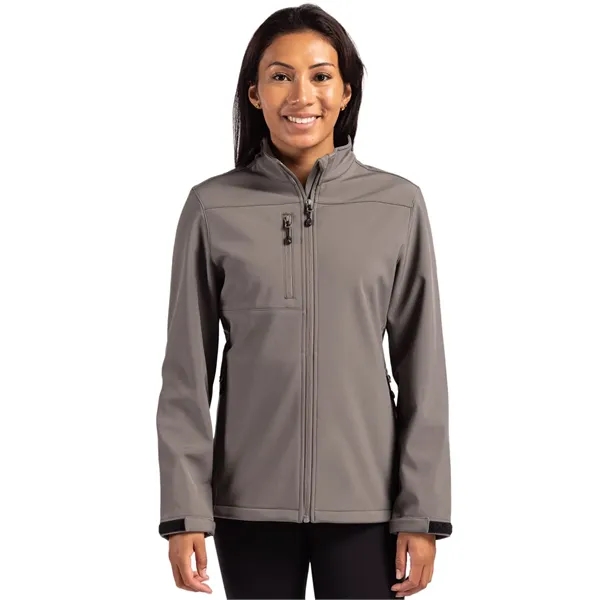 Clique Tempest Waterproof Full Zip Womens Softshell Jacket - Clique Tempest Waterproof Full Zip Womens Softshell Jacket - Image 7 of 10