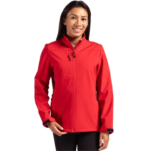 Clique Tempest Waterproof Full Zip Womens Softshell Jacket - Clique Tempest Waterproof Full Zip Womens Softshell Jacket - Image 8 of 10