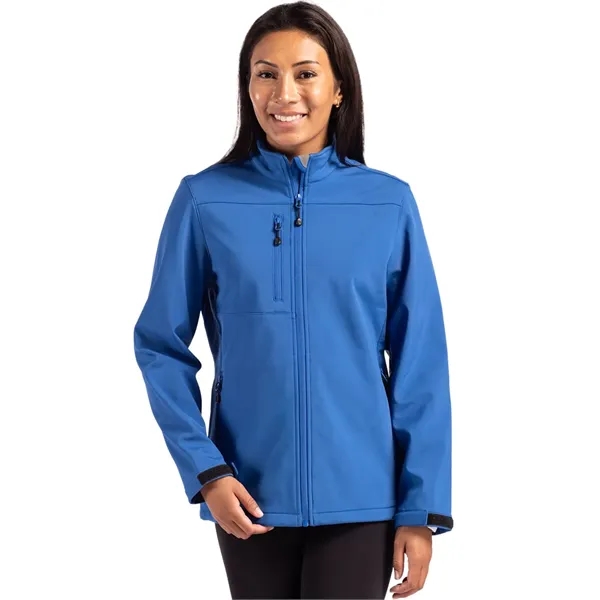 Clique Tempest Waterproof Full Zip Womens Softshell Jacket - Clique Tempest Waterproof Full Zip Womens Softshell Jacket - Image 9 of 10