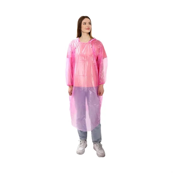 Disposable Rain Pochos for Adult - Disposable Rain Pochos for Adult - Image 4 of 7